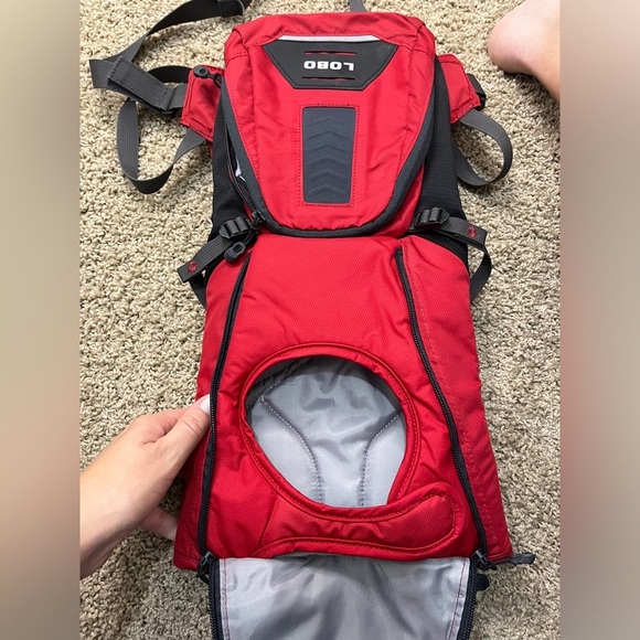 Camelbak Lobo Hydration Backpack - Red - No Bladder - USED - Picture 6 of 9